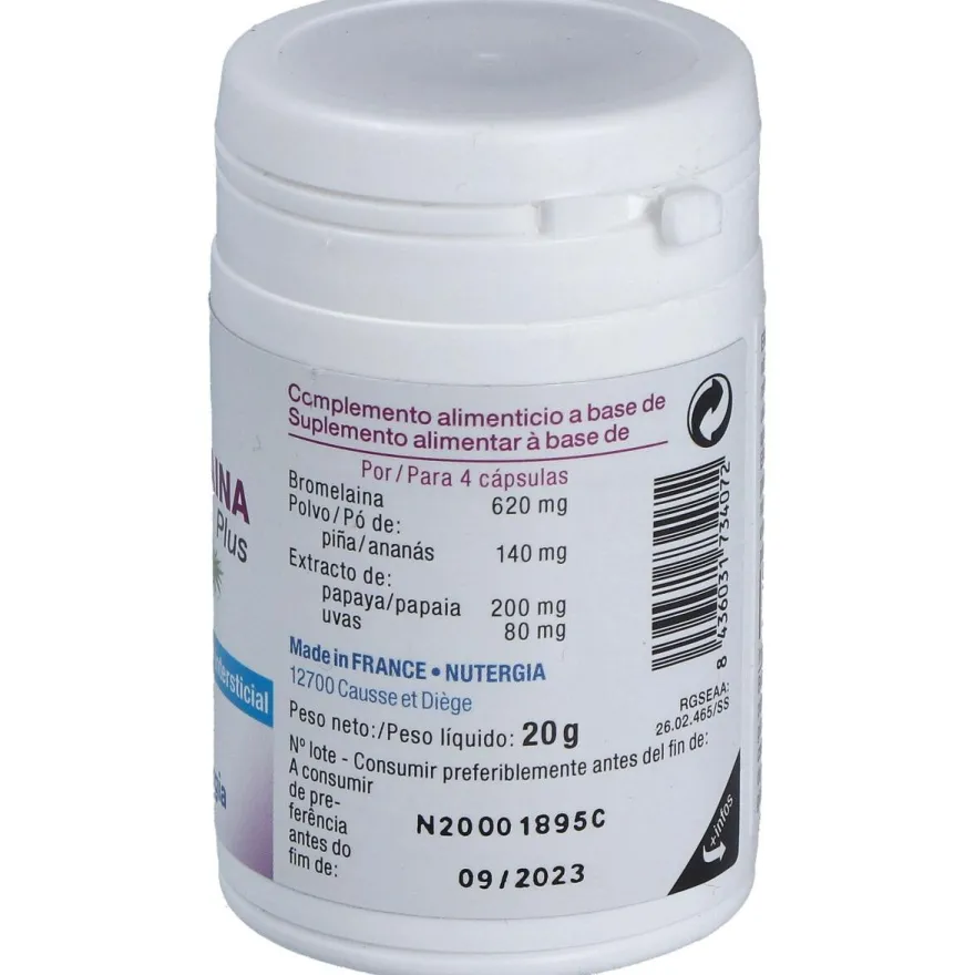 Ergypaina Plus 60 Caps - Nutergia