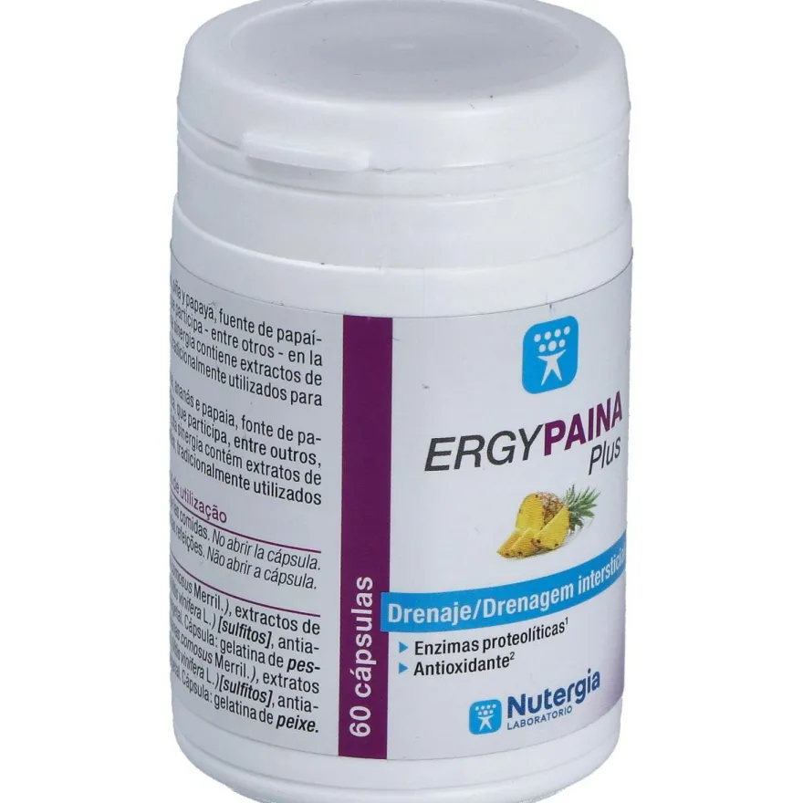 Ergypaina Plus 60 Caps - Nutergia