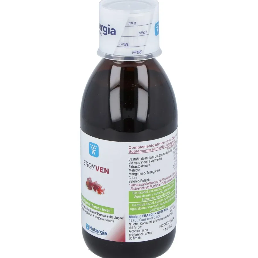 Ergyven (circulacion Venosa) 250ml - Nutergia