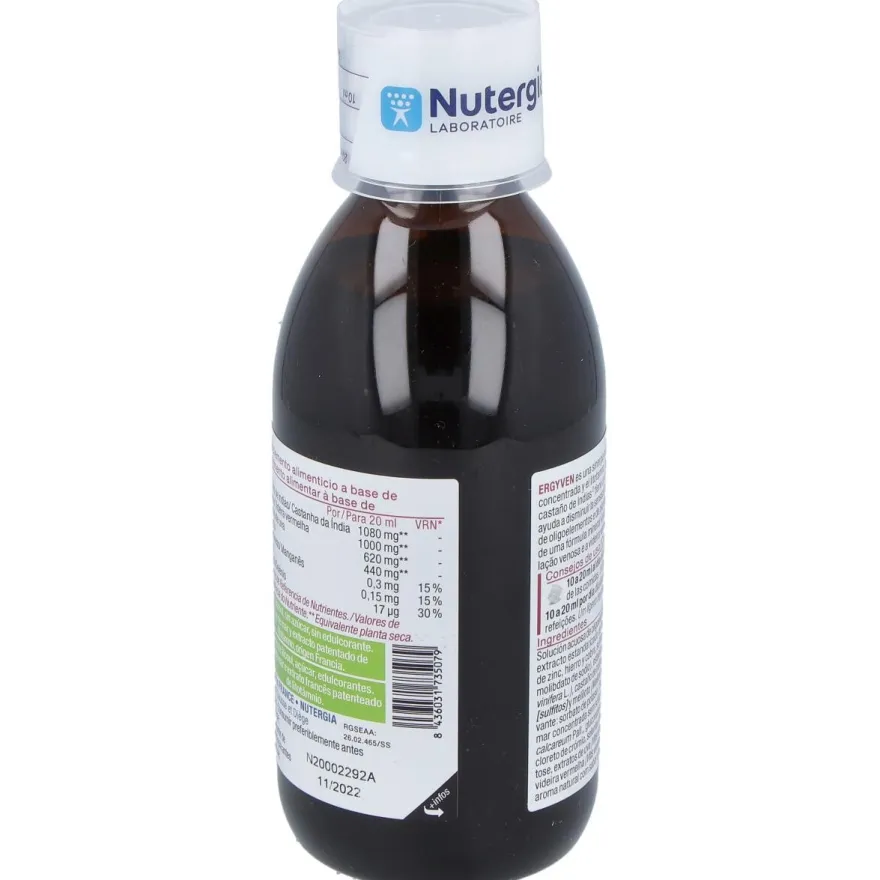 Ergyven (circulacion Venosa) 250ml - Nutergia