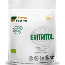 Eritritol Polvo Eco Vegan sin Gluten 200g - Energy Feelings