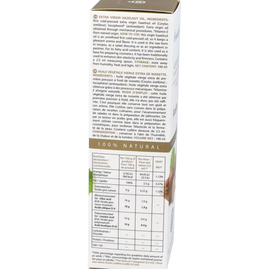Esential'Arôms Aceite Vegetal De Avellana 100Ml