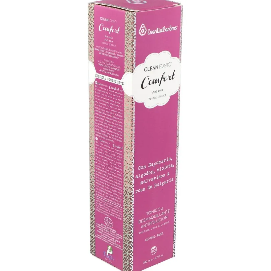 Esential'Arôms Desmaquillante Cleantonic Comfort Piel Seca 200Ml