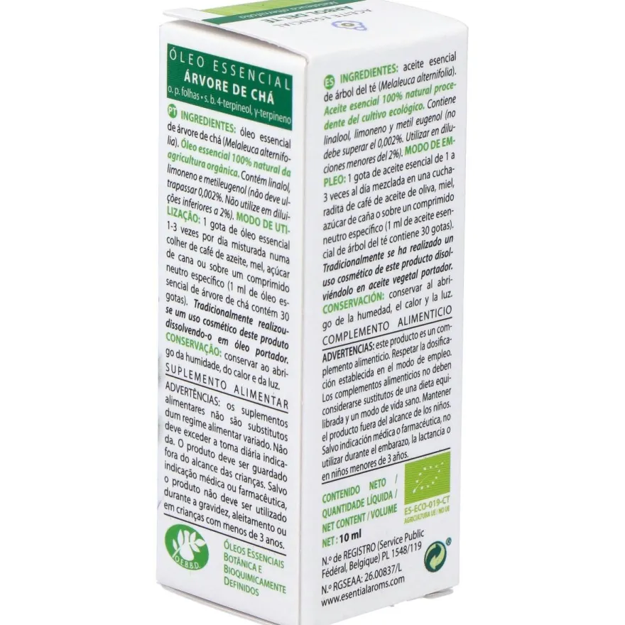 Esential Aroms Aceite Esencial Arbol De Té 10Ml