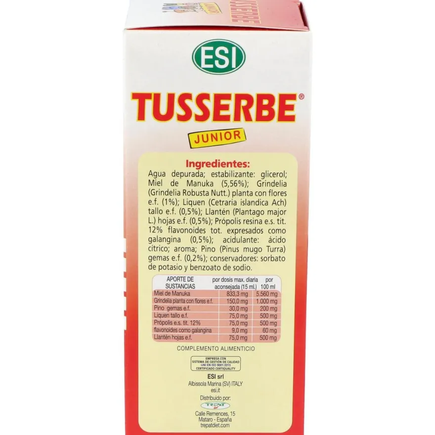 Esi Tusserbe Junior 180ml - Esi - Trepat Diet