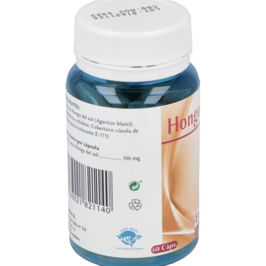 Espadiet Hongo Del Sol 100Mg 60Caps