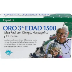 Espadiet Jalea Real Tercera Edad Oro 20Uds