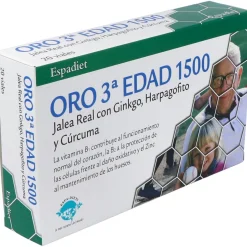 Espadiet Jalea Real Tercera Edad Oro 20Uds