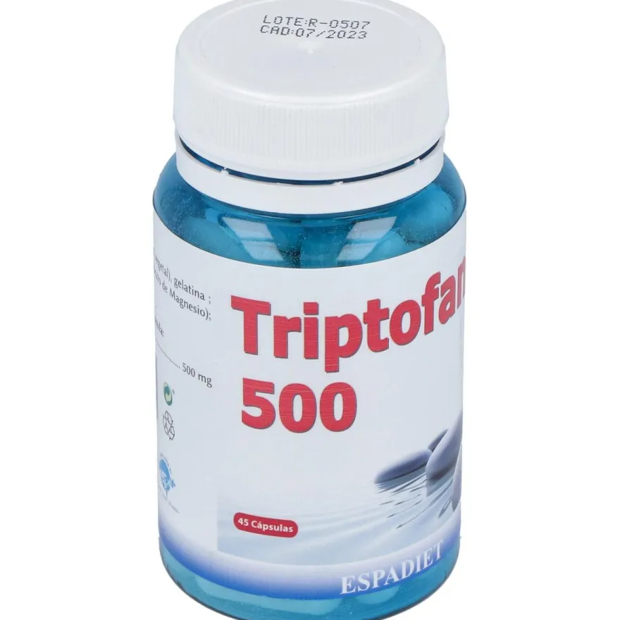 Espadiet Triptofano 500 Mg 45 Cáps