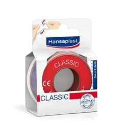 Esparadrapo Fijador Classic, 5 m x 2.5 cm - Hansaplast