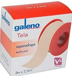 Esparadrapo - Galeno Tela (1 Unidad 5 M X 1,5 cm Color Piel) - Martinez Llenas