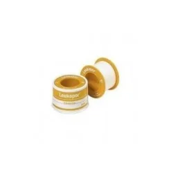 Esparadrapo Hipoalergico - Leukopor Papel (1 Unidad con Dispensador 9,2 M X 2,5 Cm) - Smith Nephew S.a