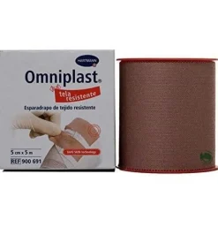 Esparadrapo Hipoalergico - Omniplast Tejido Resistente (1 Unidad 5 M X 5 Cm)