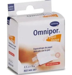 Esparadrapo Hipoalergico - Omnipor Papel (1 Unidad 5 M X 2,5 Cm)