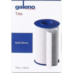 Esparadrapo Hipoalergénico Tela Blanco 10mx10cm - Galeno