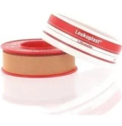 Esparadrapo - Leukoplast (1 Unidad 5 M X 1,25 Cm Color Blanco)