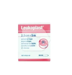 Esparadrapo - Leukoplast (12 Unidades 5 M X 2,5 Cm Color Carne)