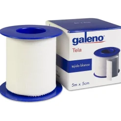 Esparadrapo Tela Blanco 5 M X 5 Cm, 1 Unidad - Galeno