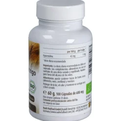 Espermidina Germen de Trigo 600mg 100caps - Raab Vitalfood