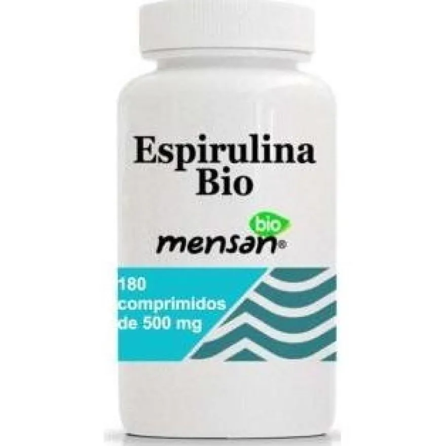 Espirulina 500mg 180caps - Mensan