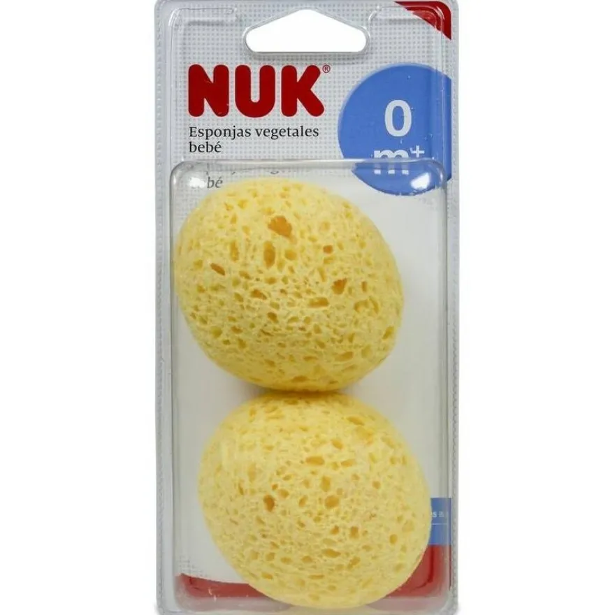 Esponja Vegetal Bebe 100 % 2Uds