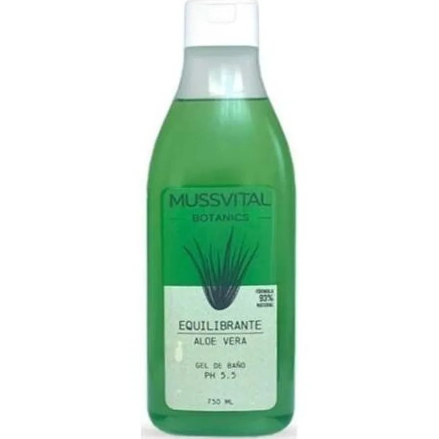 Essentials Botanics Aloe Vera Bath Gel 750ml - Mussvital