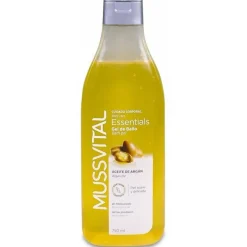 Essentials Gel de Baño Aceite de Argán, 750 ml - Mussvital