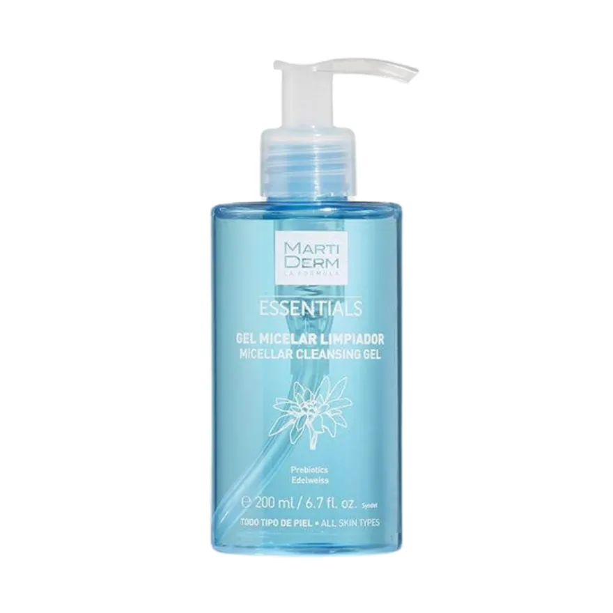 Essentials Gel Micelar Limpiador, 200 ml.- Martiderm