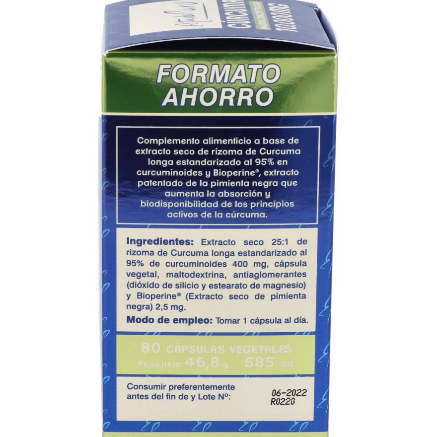 Estado Puro Cúrcuma 10.000mg 80caps - Tongil