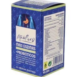 Estado Puro Maxi Enzimas + Probióticos 40caps - Tongil