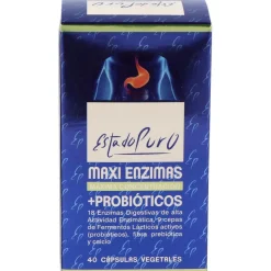 Estado Puro Maxi Enzimas + Probióticos 40caps - Tongil