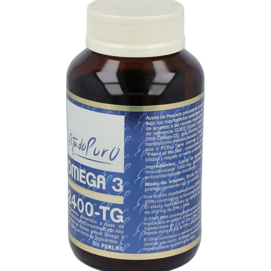 Estado Puro Omega 3 2400 - Tg 90perlas - Tongil