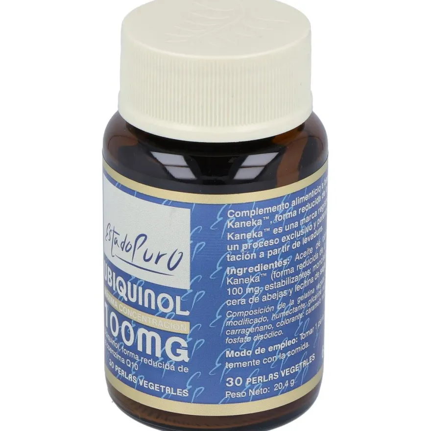 Estado Puro Ubiquinol 100mg 30caps - Tongil