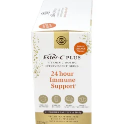 Ester - C Plus Vitamina C Polvo Efervescente 21 Unidades - Solgar