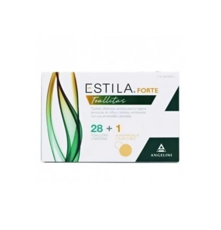 Estila Forte Toallitas (28 Toallitas + Almohadilla)