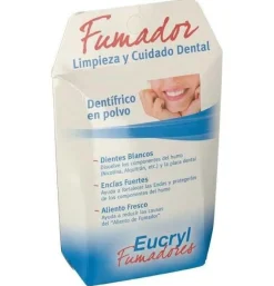 Eucryl Fumadores Cuidado Integral Polvo Dental (50 g) - Comanimesa