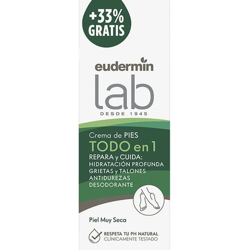 Eudermin Pies Crema Reparadora 100Ml
