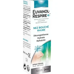 Euvanol Respire+ Nez Bouch Rhume Spray de 20ml - Merck
