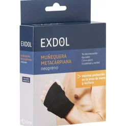 Exdol Nosa Termik Muñequera Metacarpiana Talla Única, 1 Ud