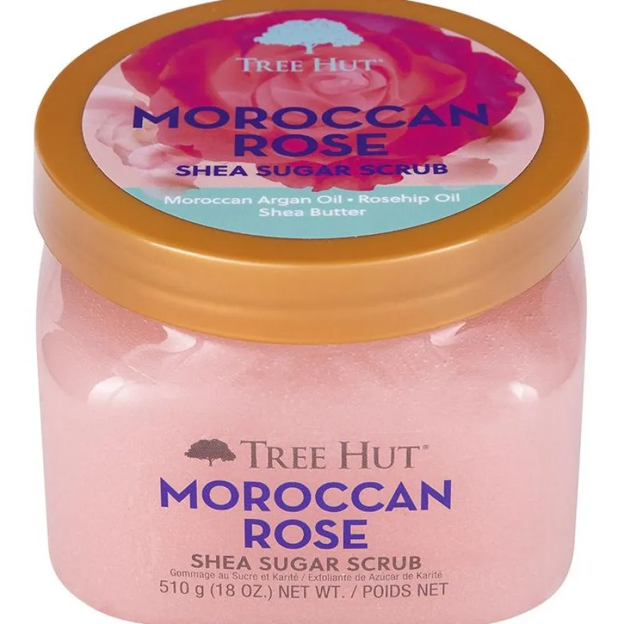 Exfoliante de Azúcar Rosa de Marruecos 510 Gr - Tree Hut