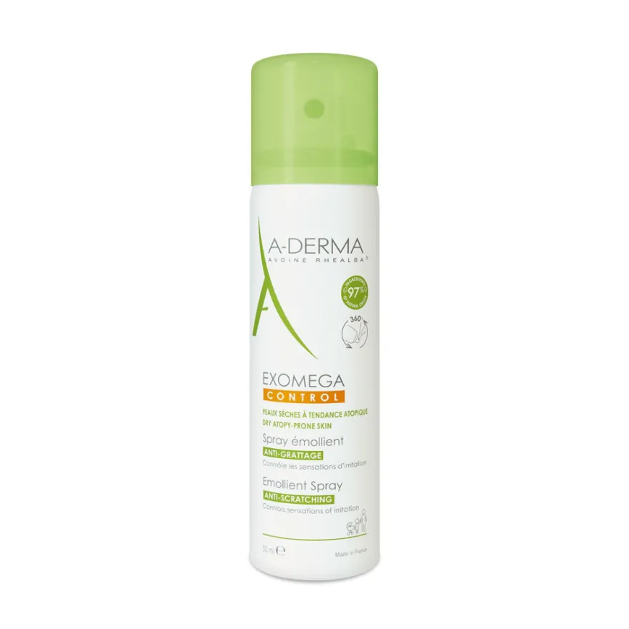Exomega Control Spray Emollient, 200 ml. - A-Derma