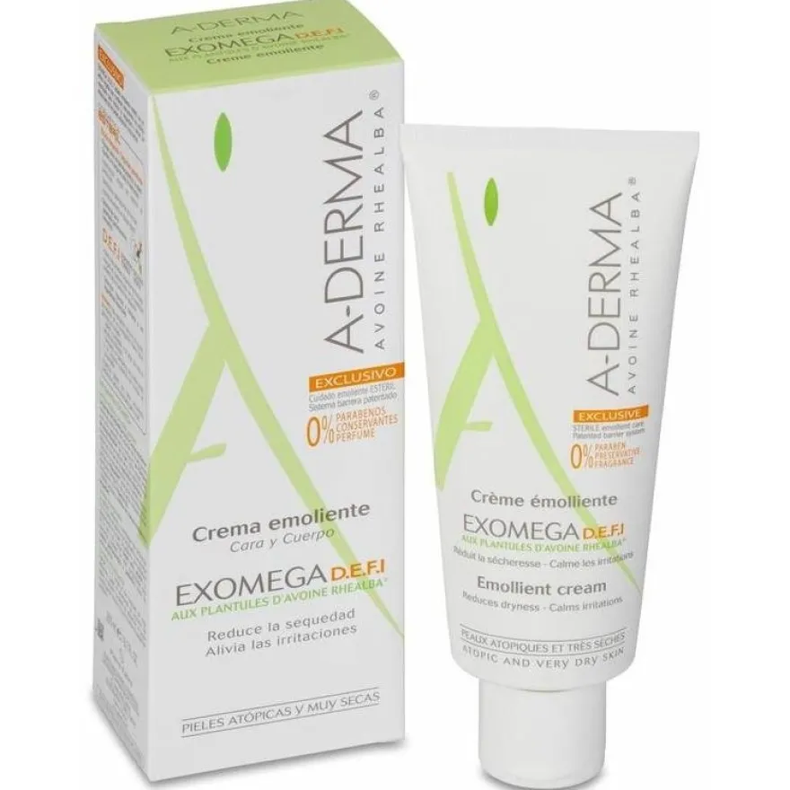 Exomega Crema Emoliente Control, 200 ml - A-derma