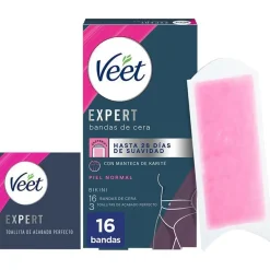 Expert Bandas de Cera Depilatoria Bikini Piel Normal 16uds - Veet