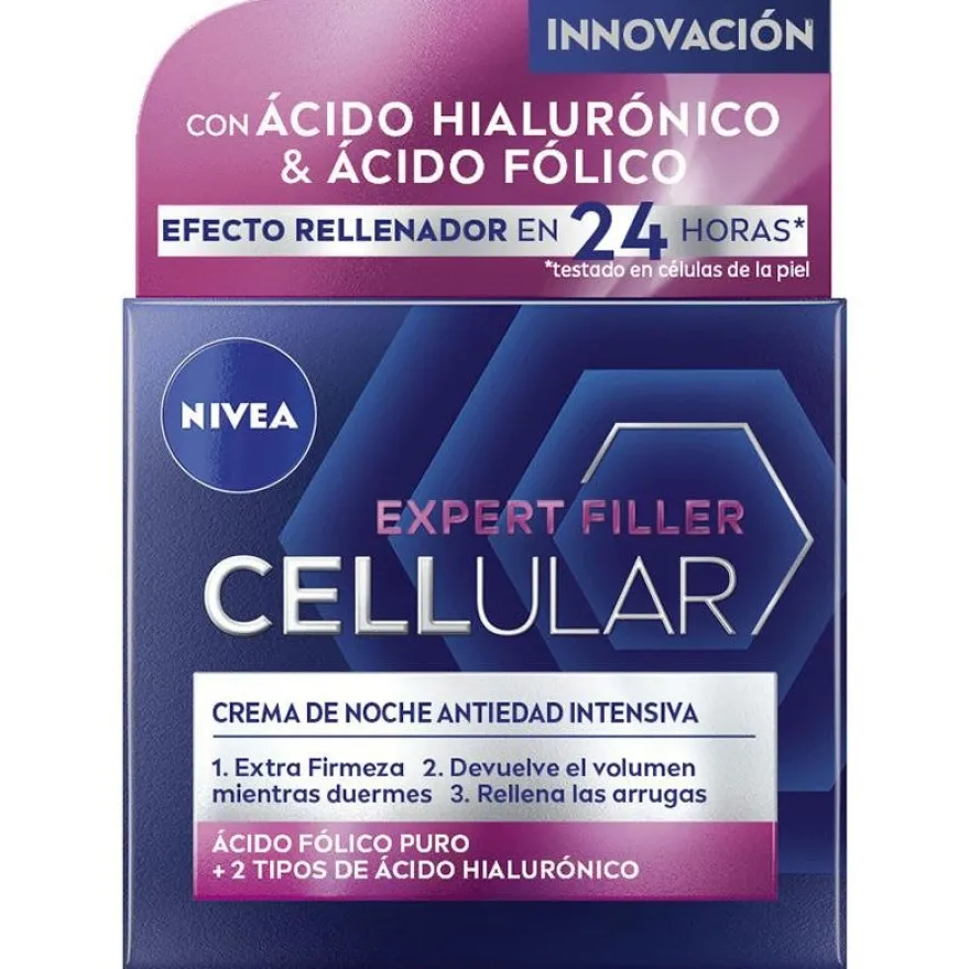 Expert Filler Cellular Anti - Aging Night Cream 50ml - Nivea