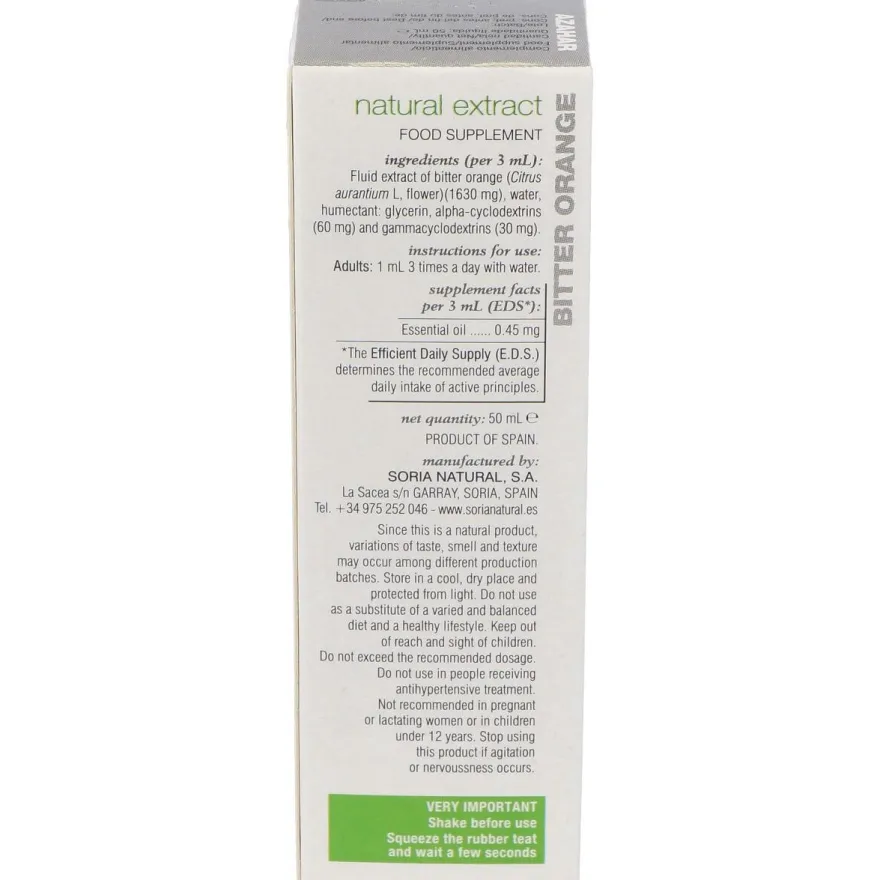 Ext. Azahar Xxi 50ml. S/al - Soria Natural