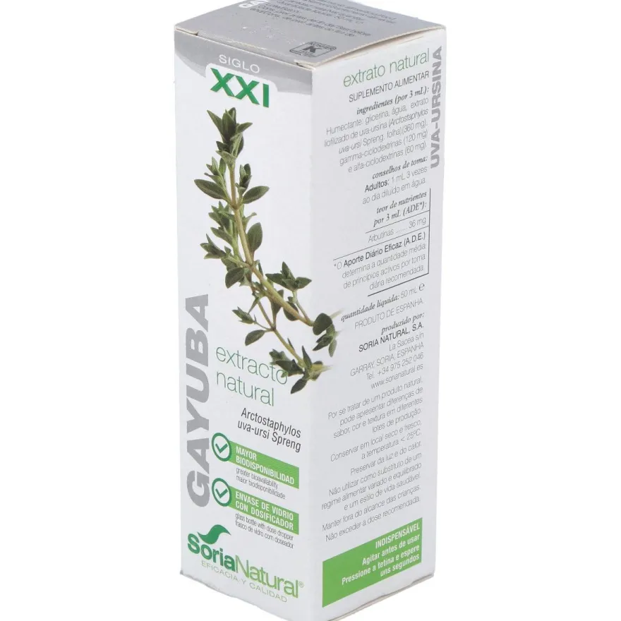 Ext. Gayuba Xxi 50Ml. S/Al