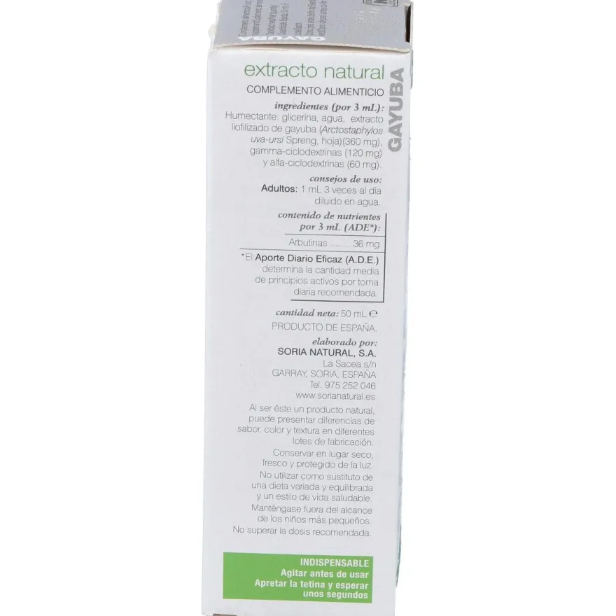Ext. Gayuba Xxi 50Ml. S/Al