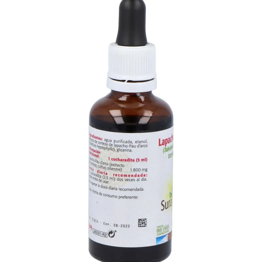 Ext. Lapacho Pau de Arco 50ml - Sura Vitasan