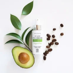 Eye Cream Antiedad con Aguacate, Té Verde y Cafeína Botanical Extracts 30 ml - Alma Secret