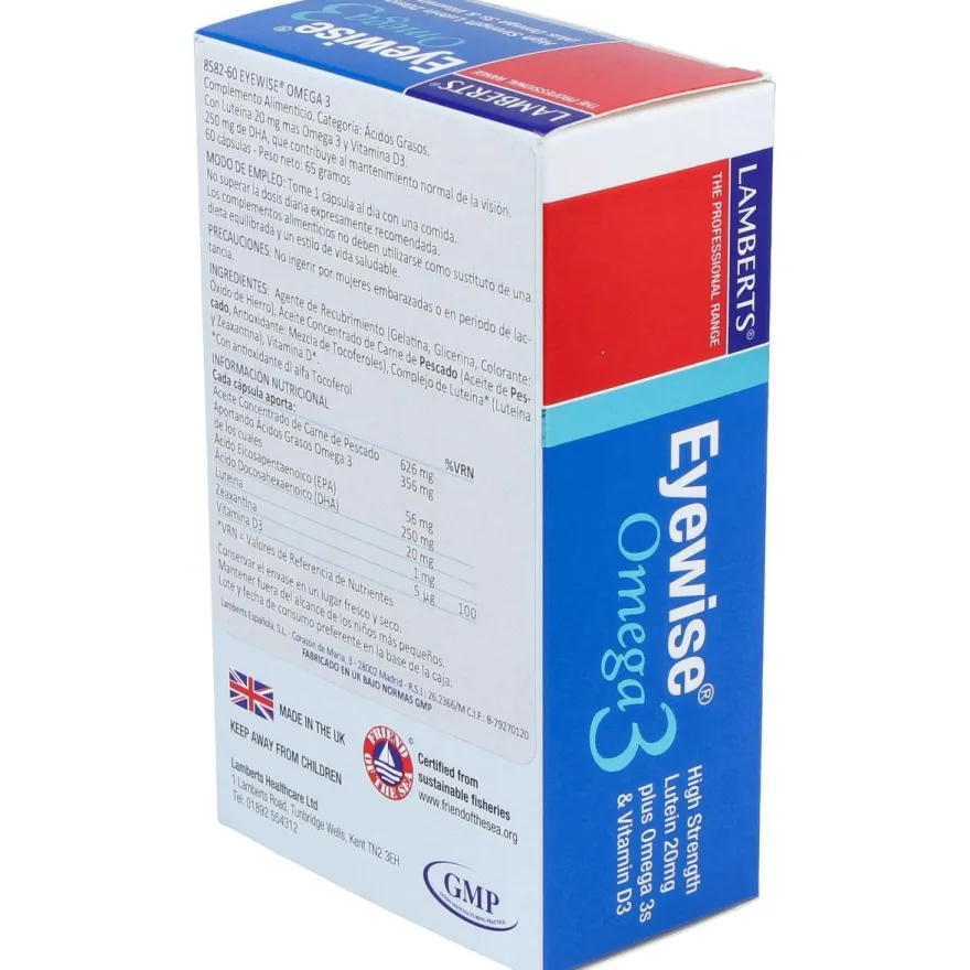 Eyewise Omega 3 60caps - Lamberts